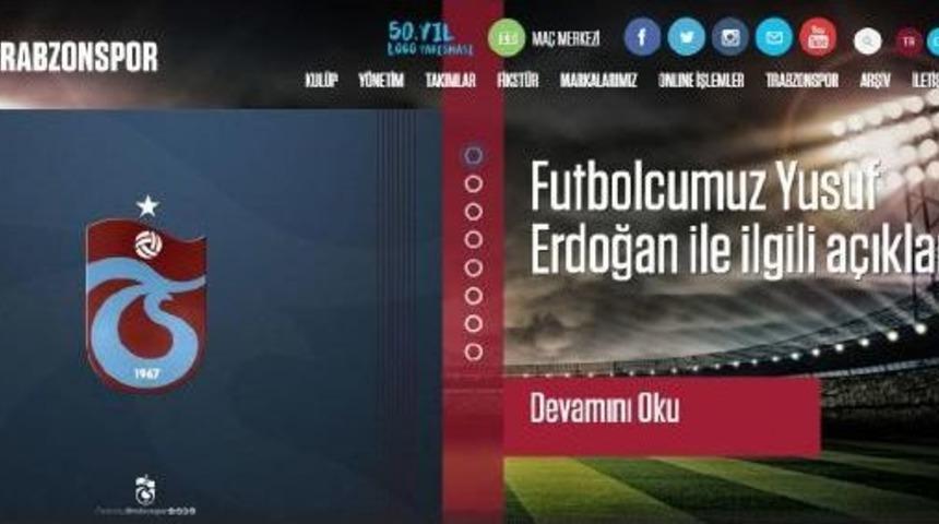 Trabzonspor&rsquo;Dan Yusuf Erdoğan A&ccedil;ıklaması