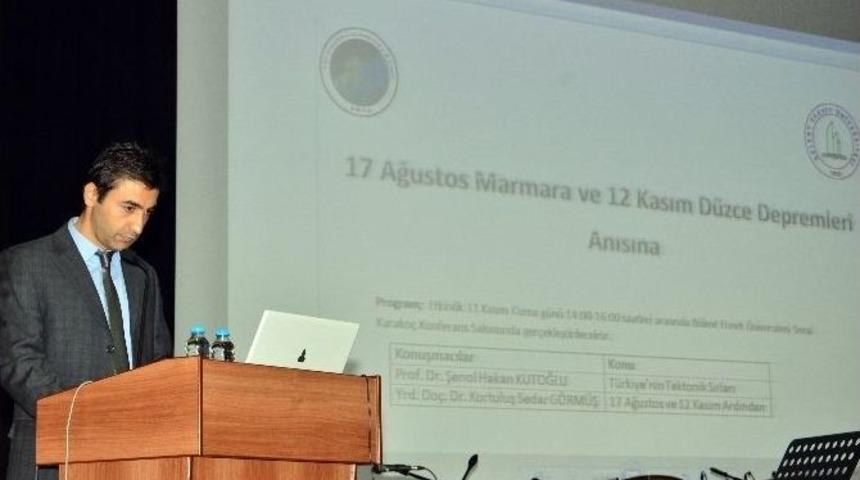 D&uuml;zce Depremi&rsquo;nin Yıld&ouml;n&uuml;m&uuml;nde "deprem" Uyarısı