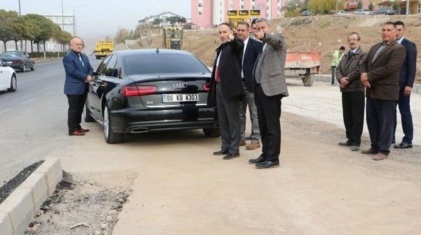 Başkan Saygılı Belediye Yatırımlarını İnceledi