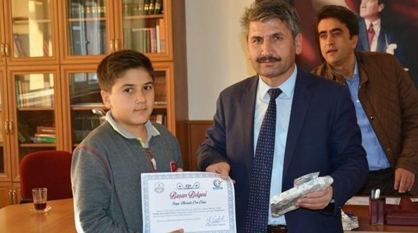 Teog’da Bahçeşehir Ortaokulu Birinci Oldu