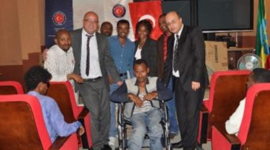 Tika’dan Mekele Üniversitesi’nde Bulunan Engelli Öğrencilere Destek