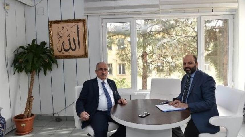 Vali Tuna’dan İl Müftüsü İhsan Açık’a Ziyaret