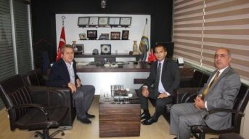 Emniyet M&uuml;d&uuml;r&uuml; Deniz&rsquo;den Taşlı&rsquo;ya Ziyaret