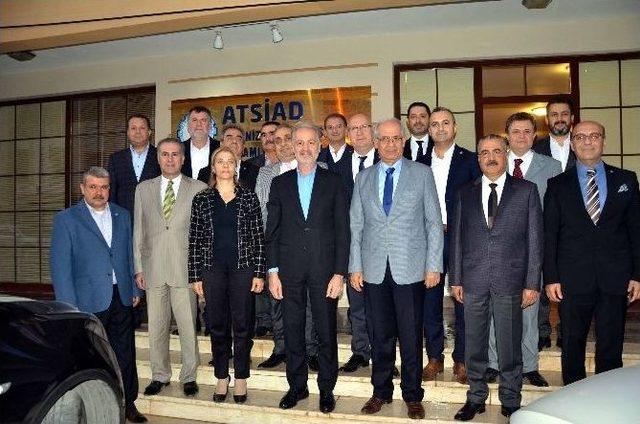 İtso Ve Atsiad B&ouml;lge Ekonomisi İ&ccedil;in Omuz Omuza Verecek 1