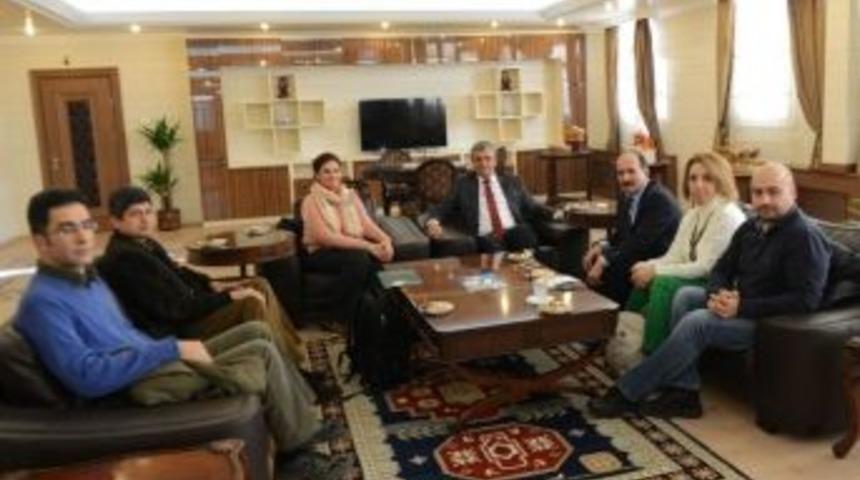 Vali &Ouml;zefe, İfad Heyetini Kabul Etti