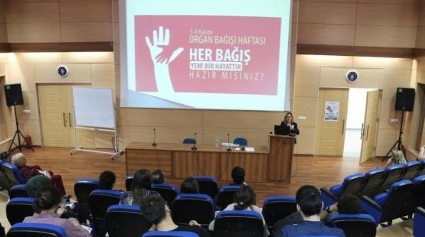 Be&uuml;&rsquo;den "organ Bağışı Bir Yaşam Bağışıdır" Konulu Konferans