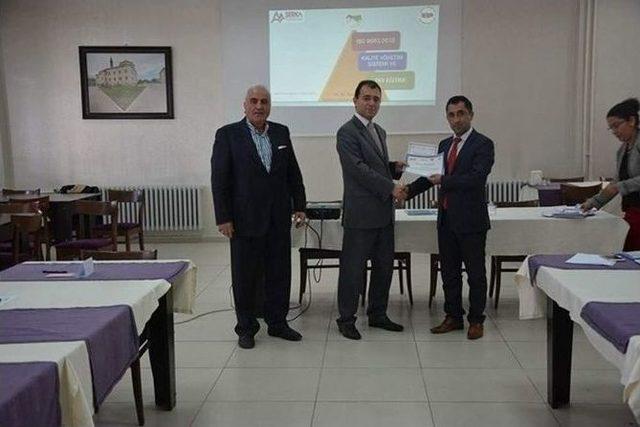 Kars’ta “toplam Kalite Yönetim Sistemi” Eğitim Semineri Düzenlendi