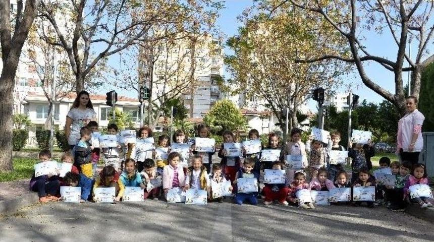 Muratpaşa&rsquo;nın Minikleri Trafik Parkı&rsquo;nda