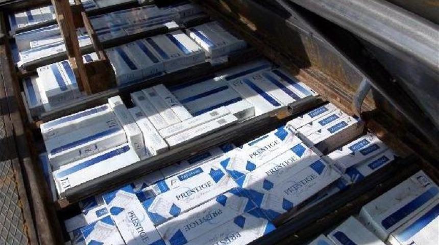 Diyarbakır'da 765 Bin Liralık Ka&ccedil;ak Sigara Ele Ge&ccedil;irildi