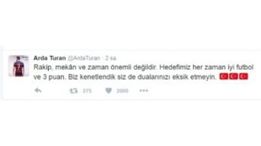 Arda Turan&rsquo;dan Milli Takım Mesajı