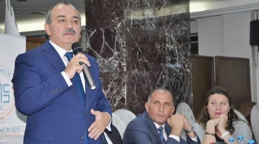 B&uuml;ro Memur-sen Genel Başkanı Yusuf Yazgan: