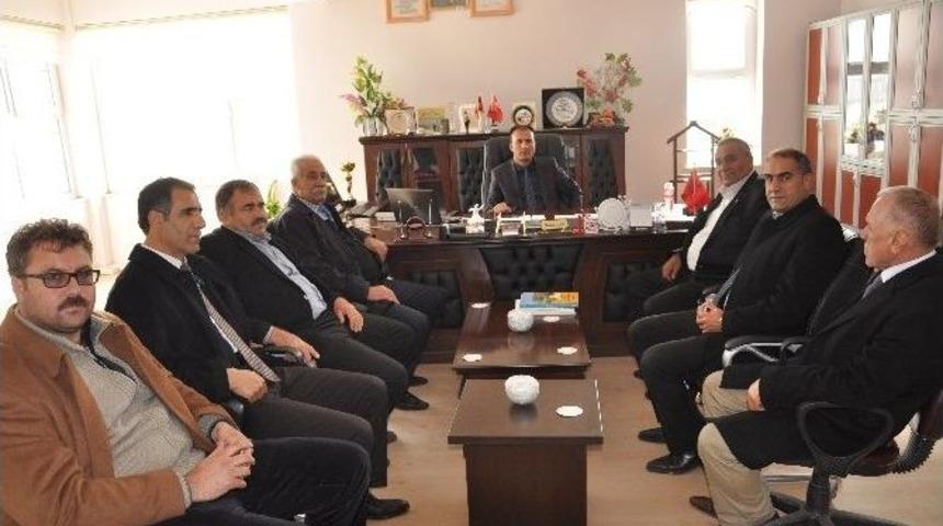Bulanık Stk Temsilcilerinden Milli Eğitim M&uuml;d&uuml;r&uuml;ne Anlamlı Ziyaretler