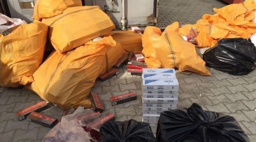 Van&rsquo;da 94 Bin Paket Ka&ccedil;ak Sigara Ele Ge&ccedil;irildi