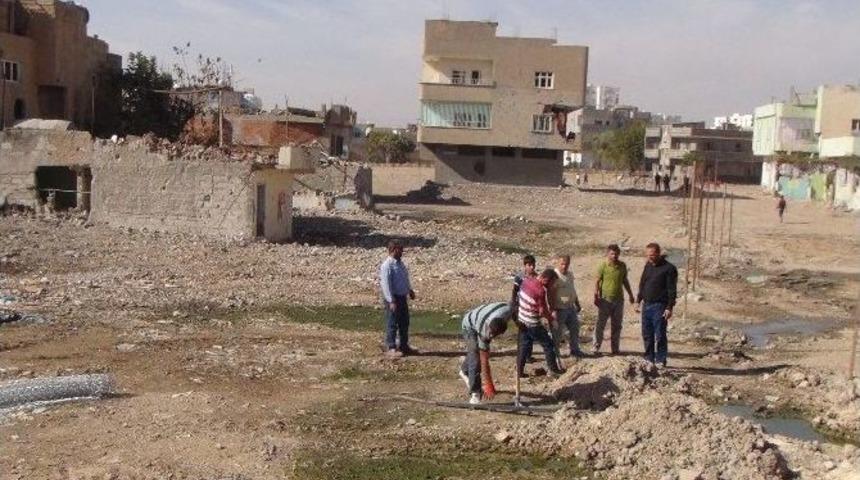 Nusaybin&rsquo;de Tellerin Bir B&ouml;l&uuml;m&uuml; Kaldırıldı
