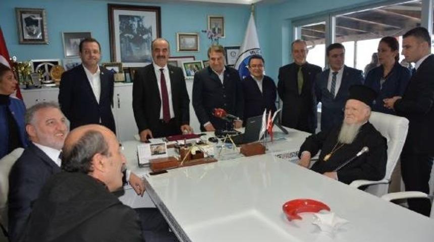 Patrik Bartholomeos, Mudanya Belediyesi'ni Ziyaret Etti