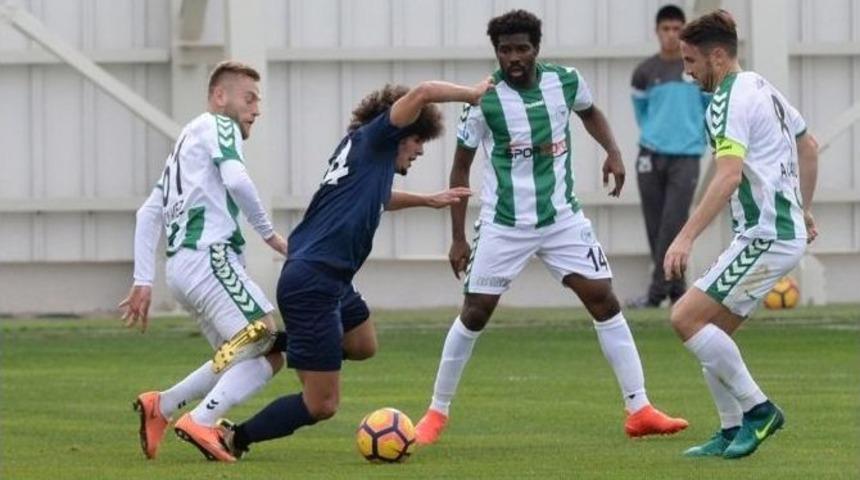 Konyaspor &Ouml;zel Ma&ccedil;ta Adana Demirspor İle Berabere Kaldı