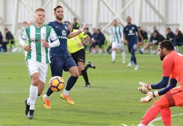 Konyaspor Özel Maçta Adana Demirspor İle Berabere Kaldı