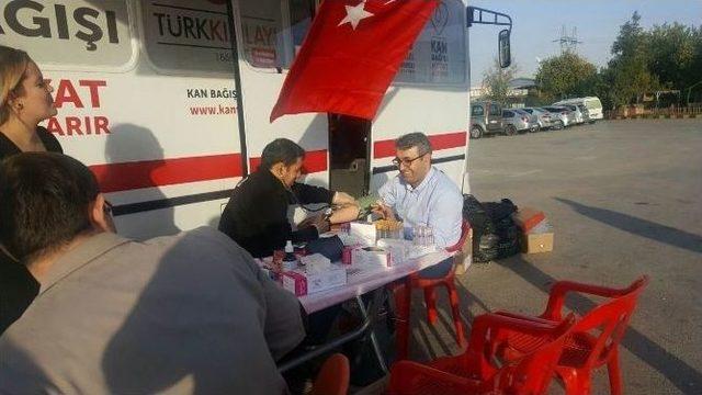 Gaziulaş’tan Örnek Kan Bağış Kampanyası