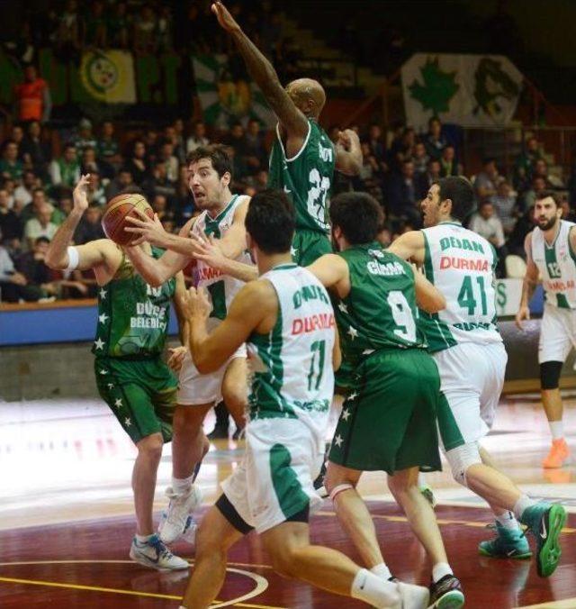 Bursaspor Durmazlar-Düzce Belediyespor: 80-77