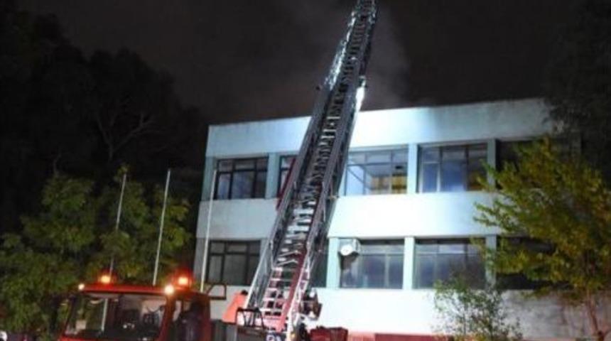 Sporcu Sağlığı Merkezi'nde Yangın