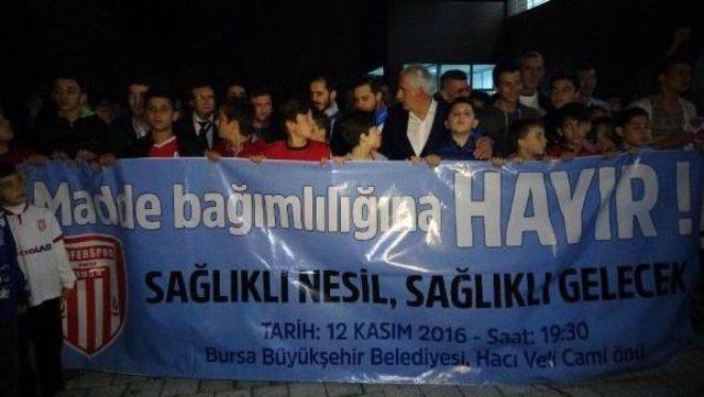 Bursa’Da ‘Uyuşturucuya Hayır’ Yürüyüşü