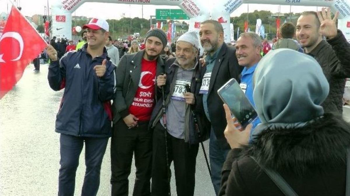 Kahramanlar Koşusu&rsquo;nda 80&rsquo;lik Sporcular Gen&ccedil;lere Taş &Ccedil;ıkardı