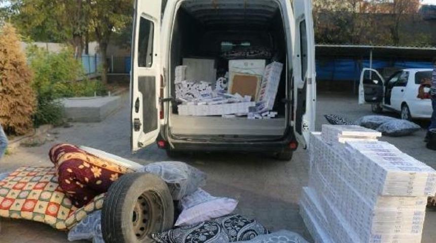 Mardin Midyat'ta Ka&ccedil;ak Sigara Operasyonu