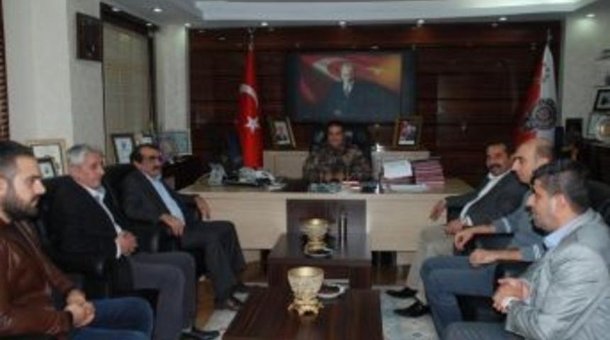 Agc Başkanı Alper&rsquo;den Dişkaya Emniyet M&uuml;d&uuml;r&uuml;ne Ziyaret