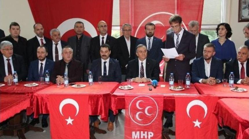 Mhp Şehzadeler İl&ccedil;e Teşkilatı Tanıtıldı