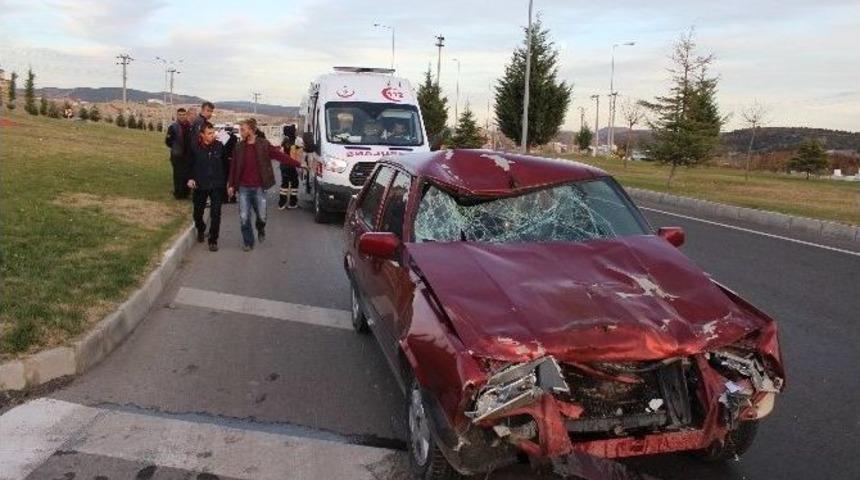 Tavşanlı&rsquo;da Trafik Kazası: 1 Yaralı