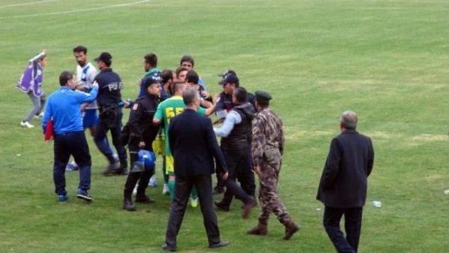 Adıyaman da Amatör Maçta Kavga 2