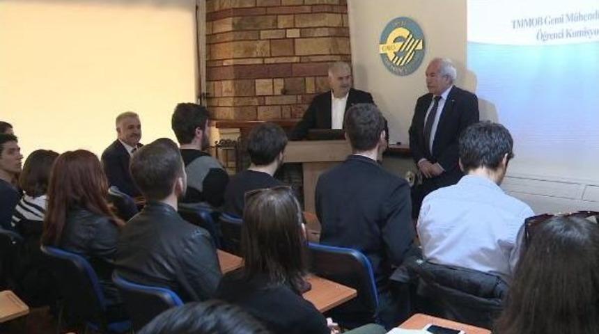 Başbakan Yıldırım Gemi M&uuml;hendisleri Odası'nı Ziyaret Etti