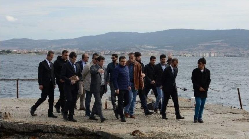 &Ccedil;anakkale Valisi Orhan Tavlı, Tarihi Alanda İncelemelerde Bulundu
