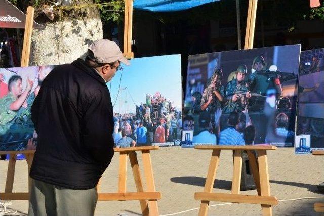 Lapseki’de, ‘15 Temmuz Milli İrade Ve Demokrasi Sergisi’