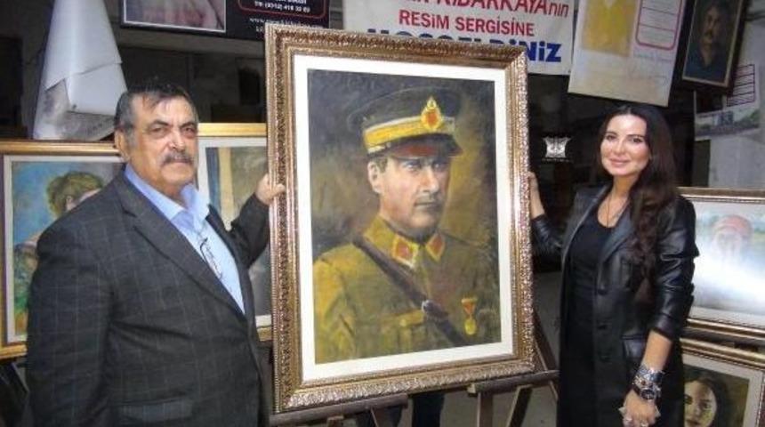 Azeri Ressam Mehdizade'nin Atat&uuml;rk Hayranlığı