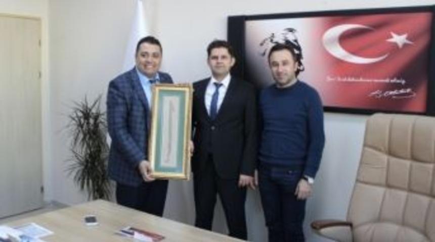 Sağlık-sen Başkanı K&ouml;ksal&rsquo;dan Bilecik Kamu Hastaneleri Birliği Genel Sekteri &Ouml;ztop&rsquo;a Ziyaret