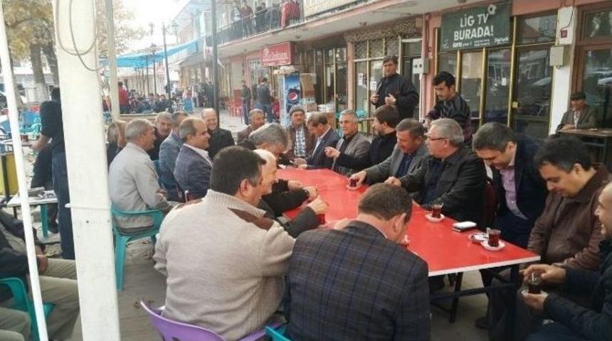 Vali Nayir Ve Vali Yılmaz Pazarlar&rsquo;da İncelemelerde Bulundu