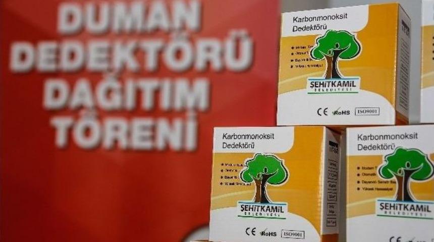 Şehitkamil&rsquo;de Karbonmonoksit Detekt&ouml;r&uuml; Dağıtımı Başladı