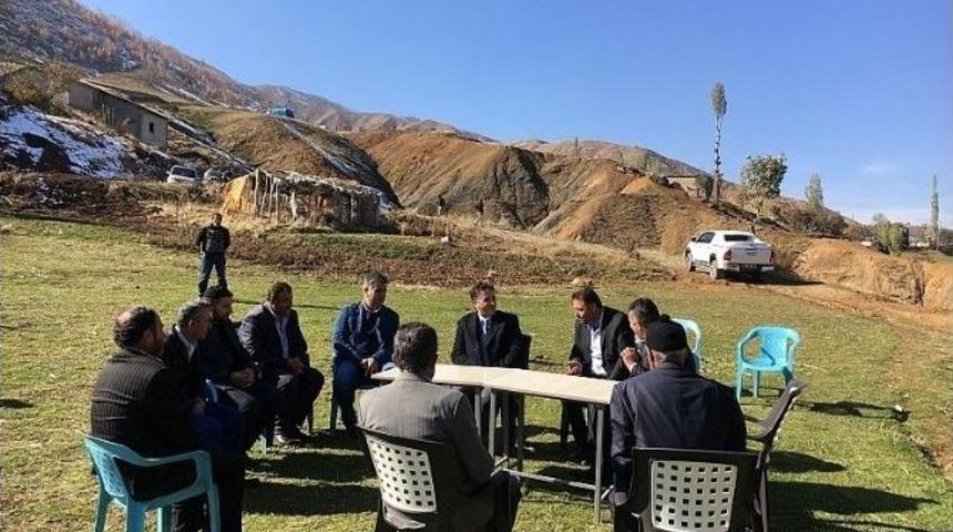 Mutki Kaymakamı Kılı&ccedil;&rsquo;tan K&ouml;y Ziyaretleri