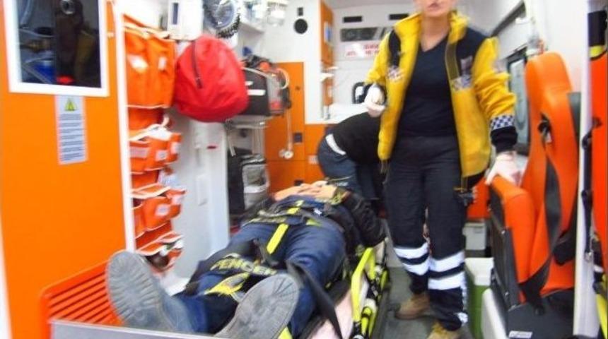 Bilecik&rsquo;te Trafik Kazası,1 Yaralı