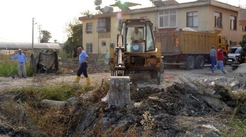 Akdeniz Belediyesi, Kazanlı B&ouml;lgesini Kışa Hazırladı