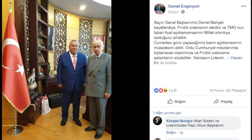 MHP’li vekil: Sarayın önünde çadır kuracağım