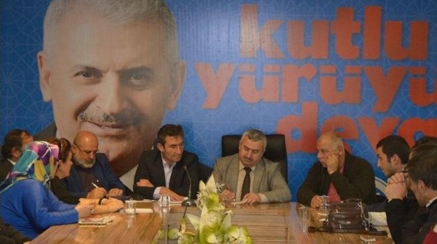 Başkan Baran, Ak Parti Mahalle Teşkilatlarını Ziyaret Etti