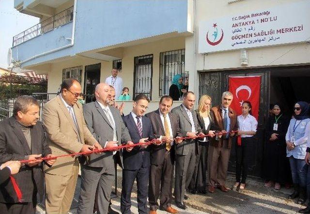 Antakya’da Göçmen Sağlık Ocağı Hizmete Girdi