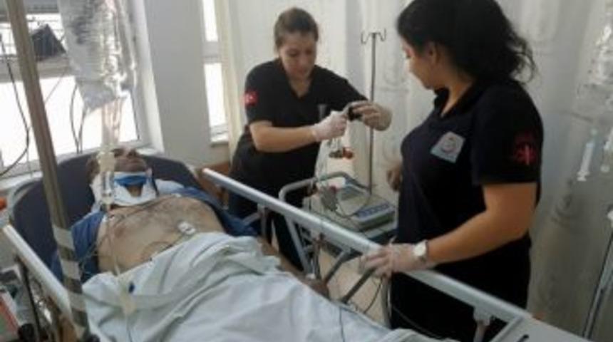 Yangında Yaralanan İtfaiyeci Taburcu Oldu