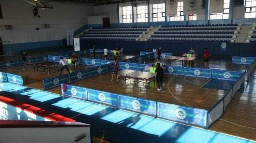 Atat&uuml;rk&rsquo;&uuml; Anma Haftası Anısına Masa Tenisi Turnuvası