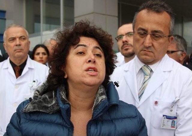 Doktora Saldırıya Meslektaşlarından Tepki 1