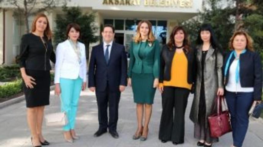 Azerbaycan Milletvekili Ganira Pashayeva&rsquo;dan Başkan Yazgı&rsquo;ya Ziyaret