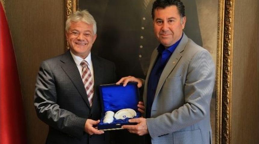 Ali Acar&rsquo;dan Başkan Kocadon&rsquo;a Ziyaret