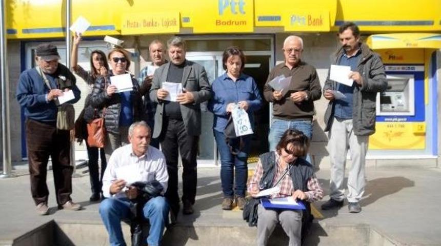 Tutuklu Hdp'lilere Bodrum'dan Dayanışma Kartı